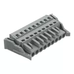 1-przewodowe gniazdo CAGE CLAMP®, szara 231-109/037-000