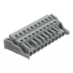 1-przewodowe gniazdo CAGE CLAMP®, szara 231-110/037-000