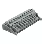 1-przewodowe gniazdo CAGE CLAMP®, szara 231-111/037-000