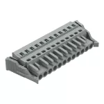 1-przewodowe gniazdo CAGE CLAMP®, szara 231-112/037-000