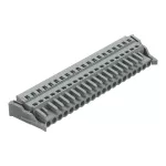 1-przewodowe gniazdo CAGE CLAMP®, szara 231-120/037-000