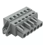 1-przewodowe gniazdo CAGE CLAMP®, szara 231-106/031-000