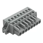 1-przewodowe gniazdo CAGE CLAMP®, szara 231-108/027-000