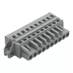 1-przewodowe gniazdo CAGE CLAMP®, szara 231-110/027-000