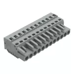 1-przewodowe gniazdo CAGE CLAMP®, szara 231-112/102-000