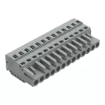 1-przewodowe gniazdo CAGE CLAMP®, szara 231-113/102-000