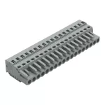 1-przewodowe gniazdo CAGE CLAMP®, szara 231-118/102-000