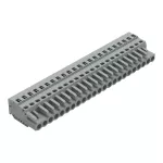 1-przewodowe gniazdo CAGE CLAMP®, szara 231-123/102-000