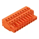 1-przewodowe gniazdo CAGE CLAMP®, pomarańczowa 231-310/026-000