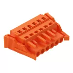 1-przewodowe gniazdo CAGE CLAMP®, pomarańczowa 231-306/037-000