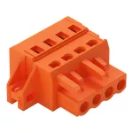 1-przewodowe gniazdo CAGE CLAMP®, pomarańczowa 231-304/031-000