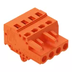 1-przewodowe gniazdo CAGE CLAMP®, pomarańczowa 231-304/008-000