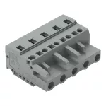 1-przewodowe gniazdo CAGE CLAMP®, szara 231-205/026-000