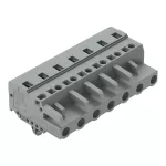 1-przewodowe gniazdo CAGE CLAMP®, szara 231-207/008-000