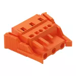 1-przewodowe gniazdo CAGE CLAMP®, pomarańczowa 231-703/037-000
