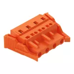 1-przewodowe gniazdo CAGE CLAMP®, pomarańczowa 231-704/037-000