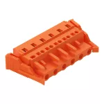 1-przewodowe gniazdo CAGE CLAMP®, pomarańczowa 231-706/037-000