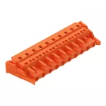 1-przewodowe gniazdo CAGE CLAMP®, pomarańczowa 231-710/037-000