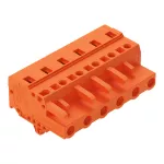 1-przewodowe gniazdo CAGE CLAMP®, pomarańczowa 231-706/008-000