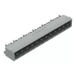 Wtyk THT Pin lutowniczy 1,2 x 1,2 mm konstrukcja kątowa, szary 231-472/001-000