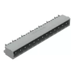 Wtyk THT Pin lutowniczy 1,2 x 1,2 mm konstrukcja kątowa, szary 231-473/001-000