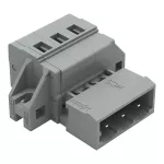 Wtyk 1-przewodowy CAGE CLAMP®, szary 231-603/019-000