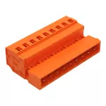 Wtyk 1-przewodowy CAGE CLAMP®, pomarańczowy 231-639