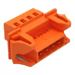 Wtyk 1-przewodowy CAGE CLAMP®, pomarańczowa 231-634/114-000