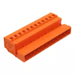 Wtyk 1-przewodowy CAGE CLAMP®, pomarańczowy 231-642/018-000