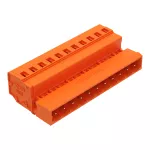 Wtyk 1-przewodowy CAGE CLAMP®, pomarańczowy 231-641/018-000