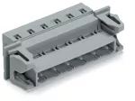 Wtyk 1-przewodowy; CAGE CLAMP®; 2,5 mm²; raster 7,5 mm; 10-bieg.; uchwyt Snap-In; 2,50 mm²; szara