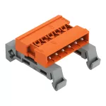 Wtyk dwustronny pomarańczowy 232-536/007-000