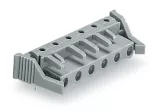 Gniazdo THT Pin lutowniczy 0,6 x 1,0 mm konstrukcja kątowa, szare 232-840/039-000