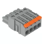 Gniazdo 1-przewodowe dźwignia Push-in CAGE CLAMP®