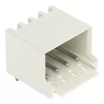 Wtyk THT pin lutowniczy Ø 1 mm konstrukcja kątowa, jasnoszary 2091-1424