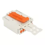 Wtyk 1-przewodowy Push-in CAGE CLAMP®, jasnoszary 2091-1510/002-3000