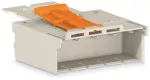 Wtyk 1-przewodowy Push-in CAGE CLAMP®, jasnoszary 2092-3505/002-000