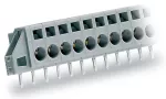 Złączka do płytek drukowanych 2,5 mm² RM 5 mm 4-bieg, szara 231-604/023-000