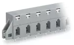 Złączka do płytek drukowanych przycisk 2,5 mm² RM 10 mm 5-bieg, szara 741-525