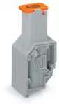 Złączka bezpiecznikowa do transformatorów do bezpiecznika 6,35 x 25 mm, pomarańczowa 711-407