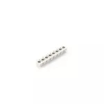 Blokada izolacji 0,08 - 0,2 mm² j (0,14 mm² l) 8 szt. / pasek, jasnoszara