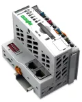Sterownik Modbus TCP; 4. generacja; 2 x ETHERNET, slot na kartę SD; rozsz. temp. 750-890/025-001