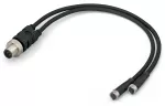 SA-C 2 x M8-F-AX M12A-M-AX Przewód czujnika elementu wykonawczego 756-5513/040-010