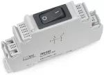 Moduł łącznika, z wyłącznikiem, napięcie łączeniowe 250 V AC, prąd łączeniowy 16 A 789-801