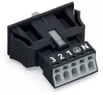 Wtyk Snap-In czarny 890-715