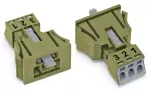 Wtyk Snap-In jasnozielony 890-773/073-000