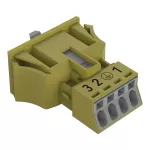 Wtyk Snap-In jasnozielony 890-774/073-000