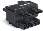 rozdział energii trójfazowy na jednofazo z możliwością wyboru fazy 5-bieg./3-bieg., czarny 770-640