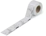 Tabliczki znamionowe 70 x 33 mm, biały