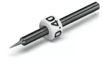 Frez; do grawerki; szerokość Frezu 0,2 mm; srebrny 258-458/000-002
